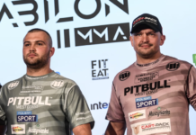 Babilon MMA 22: Sylwester Kołecki udusił Konrada Konkela w 1. rundzie