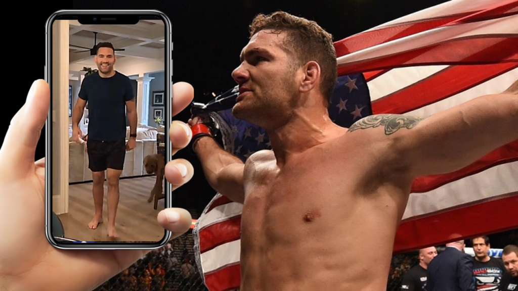 Chris Weidman stanął na nogi po miesiącu od kontuzji na UFC 261