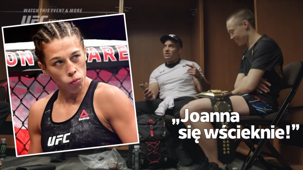 „Joanna się wścieknie” – Namajunas i jej narożnik żartują z Jędrzejczyk za kulisami UFC 261 [WIDEO]