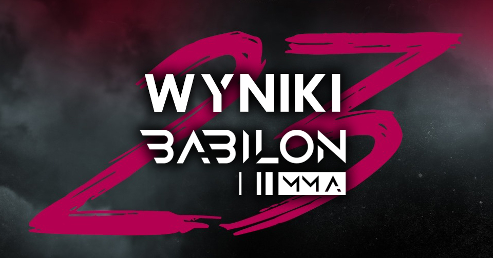 Babilon MMA 23: Stawowy vs. Valtonen – wyniki gali