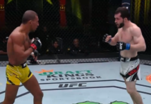 UFC Vegas 30: Timur Valiev wygrywa większościową decyzją z Raonim Barcelosem