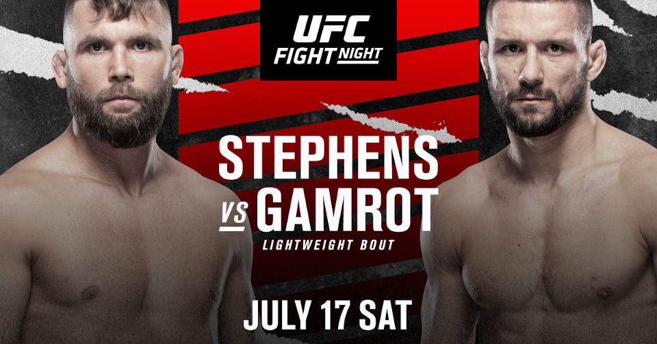 OFICJALNIE: Jeremy Stephens rywalem Mateusza Gamrota na lipcowej gali UFC