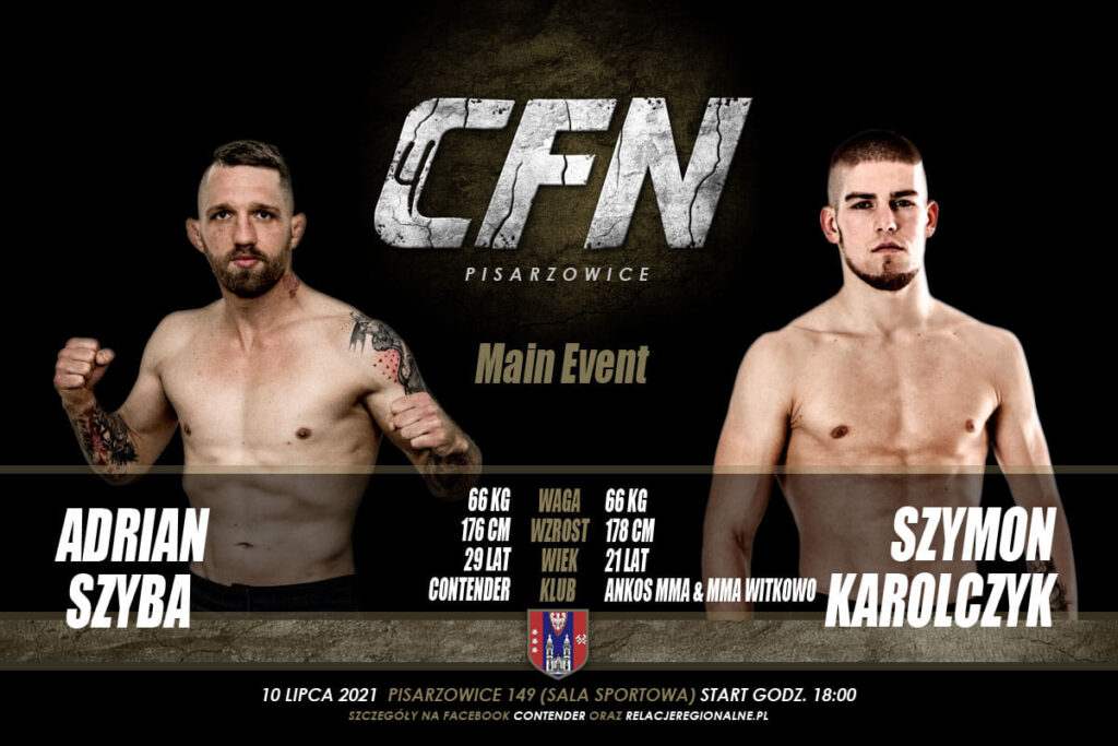 Contender Fight Night 4 – wyniki. Szymon Karolczyk zwycięża w walce wieczoru przez poddanie