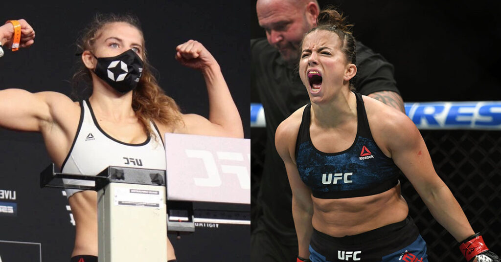 Maycee Barber nie czuje presji przed walką z Mirandą Maverick: UFC mnie nie zwolni