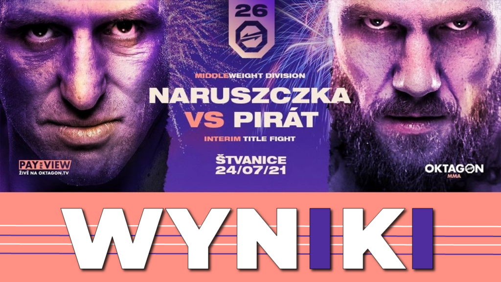Oktagon MMA 26 – wyniki. Marcin Naruszcza, po ciężkim boju, przegrywa walkę o pas