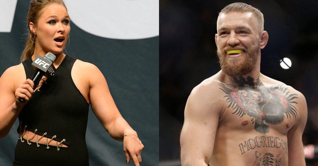 Ronda Rousey podziwia McGregora: UFC i media są szczęściarzami, że cię mają