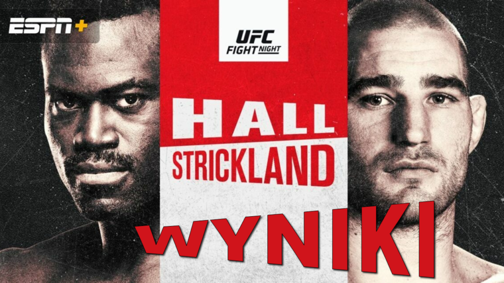 UFC Vegas 33: Hall vs. Strickland – wyniki gali
