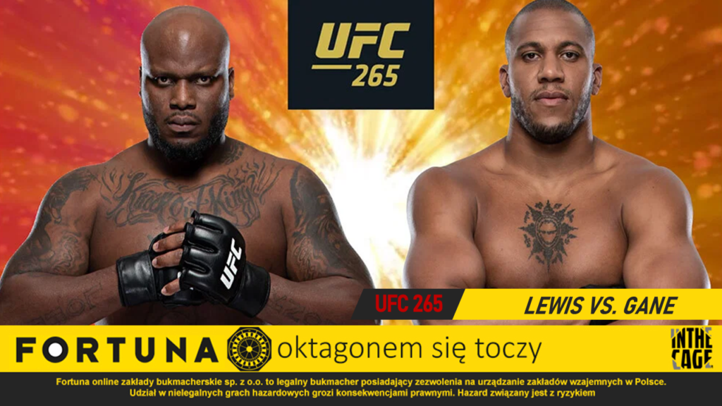 Przegląd kursów bukmacherskich i typowanie karty głównej UFC 265