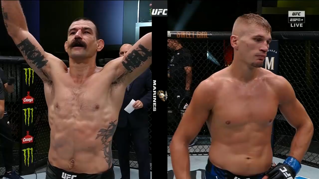 UFC Vegas 34: Vinc Pichel jednogłośnie lepszy od Austina Hubbarda