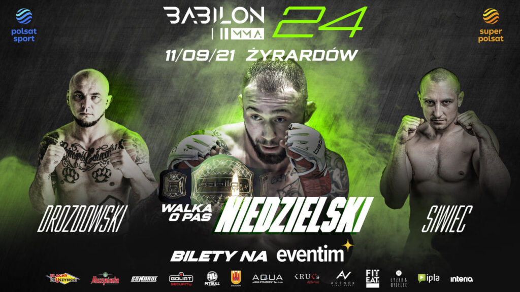 Gala Babilon MMA 24 odbędzie się 11 września w Żyrardowie