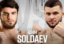 Adam Soldaev skrzyżuje rękawice z Nikolayem Grozdevem na EFM Show 2