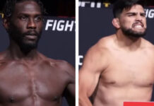 UFC Vegas 34: Cannonier vs. Gastelum – wyniki ważenia