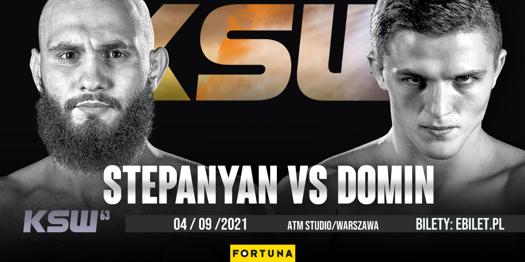 Stepanyan i Domin otworzą kartę walk KSW 63. Znamy już pełną rozpiskę gali