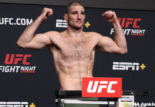 Sean Strickland zdominował Uriaha Halla na dystansie 5 rund