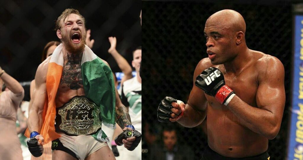 Anderson Silva udziela rad Conorowi McGregorowi w sprawie powrotu do zdrowia po złamaniu nogi