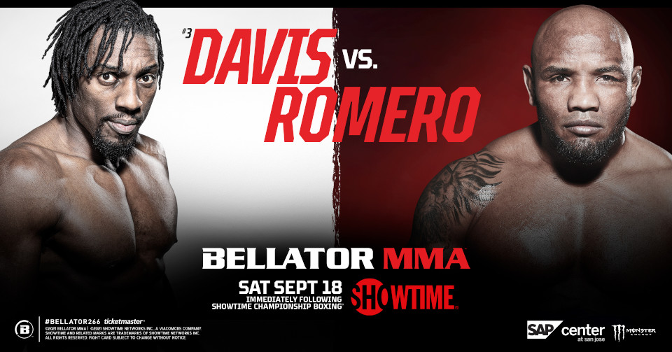 Bellator 266: Davis vs. Romero – karta walk. Gdzie i jak oglądać?