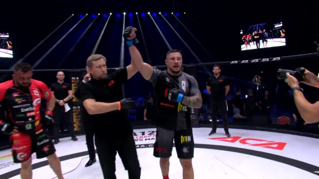 Evgeny Goncharov pokonał Daniela Omielańczuka przez TKO w trzeciej rundzie [WIDEO]