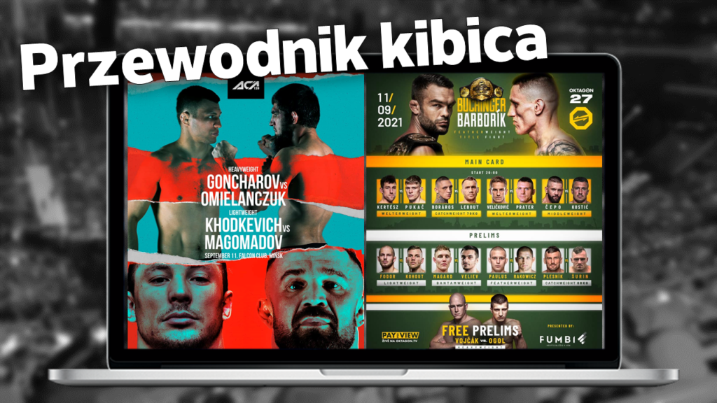 Przewodnik kibica #13 – przegląd najciekawszych gal MMA w tym tygodniu