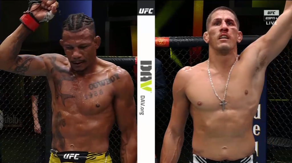 UFC Vegas 38: Niko Price wypunktował Alexa Oliveirę