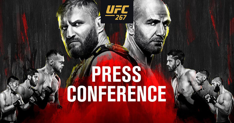 Konferencja prasowa przed UFC 267 z udziałem Błachowicza i Tybury. Oglądaj na żywo od 17:30 [WIDEO]