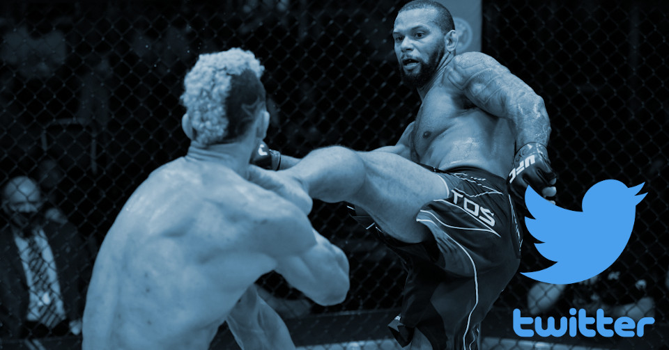 „Powinni iść dzisiaj na randkę” – świat MMA reaguje na triumf Santosa po nijakiej walce z Walkerem