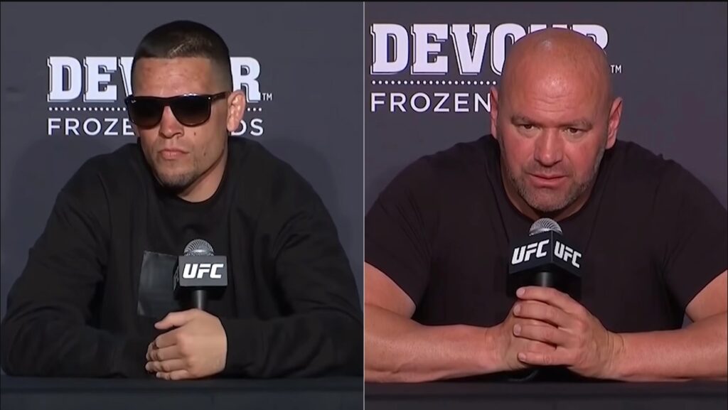 Dana White: Nate Diaz ma jeszcze jedną walkę w kontrakcie