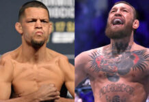 McGregor wyśmiewa boks Nate’a Diaza. Amerykanin odpowiada: „Zmiażdżyłem ci twarz, zmieniłem cię w zapaśnika”