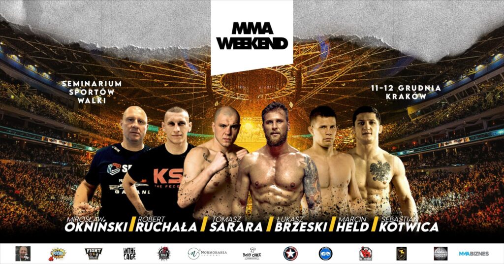 Seminarium sportów walki MMA Weekend odbędzie się w dniach 11-12 grudnia w Krakowie