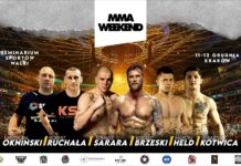 Seminarium sportów walki MMA Weekend odbędzie się w dniach 11-12 grudnia w Krakowie