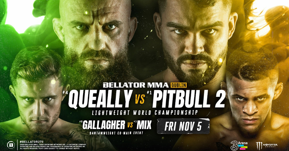 Bellator 270: Queally vs. Pitbull 2 – karta walk. Gdzie i jak oglądać?