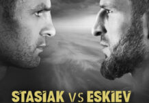 Damian Stasiak zawalczy z Lom-Ali Eskievem na KSW 65