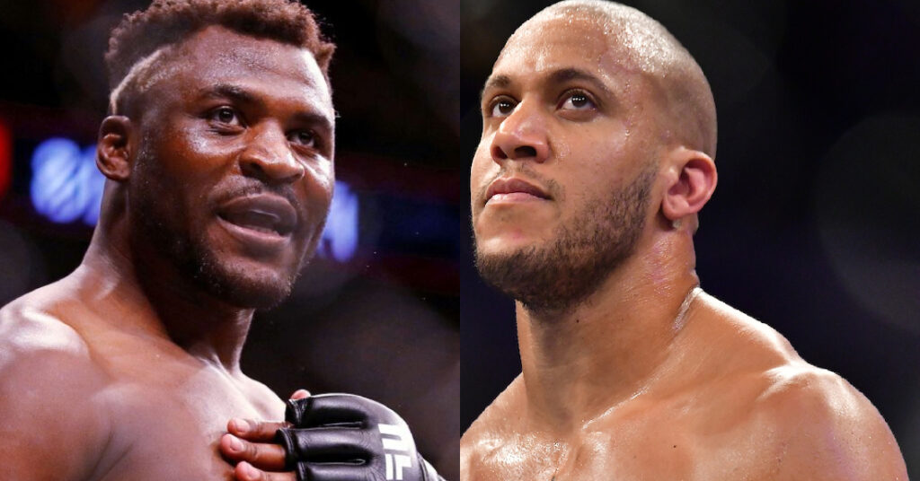 Ciryl Gane krytykuje postawę Francisa Ngannou za kulisami UFC 268: „To już trochę wstyd”