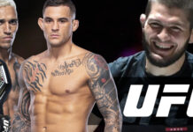 „Stawiałbym 60/40 na…” – Khabib Nurmagomedov typuje mistrzowską walkę Oliveiry z Poirierem