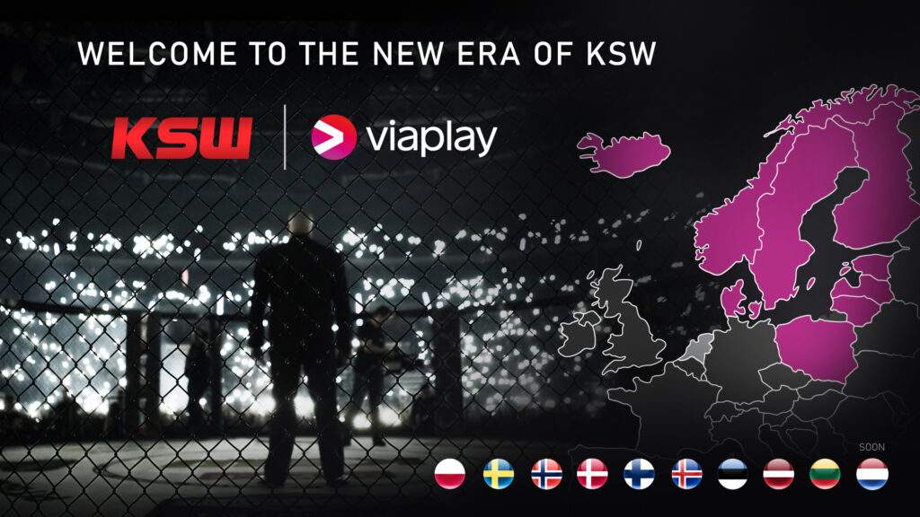 Viaplay z wyłącznymi prawami do KSW w Polsce i 9 innych krajach