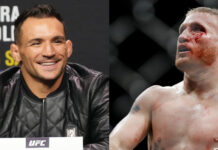 Michael Chandler przewiduje zmiany na tronie w dywizji lekkiej: „Myślę, że Justin Gaethje zdobędzie tytuł w połowie przyszłego roku”