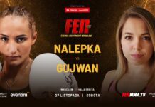 Rewanżowe starcie Nalepki z Gujwan zamyka kartę walk gali FEN 37