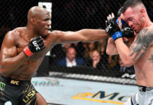 „Złamałem ją tuż przed walką” – Usman wyszedł do rewanżu z Covingtonem z kontuzjowaną ręką