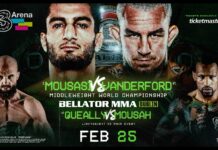 Bellator ogłasza galę w Dublinie. W walce wieczoru Mousasi zmierzy się z Vanderfordem