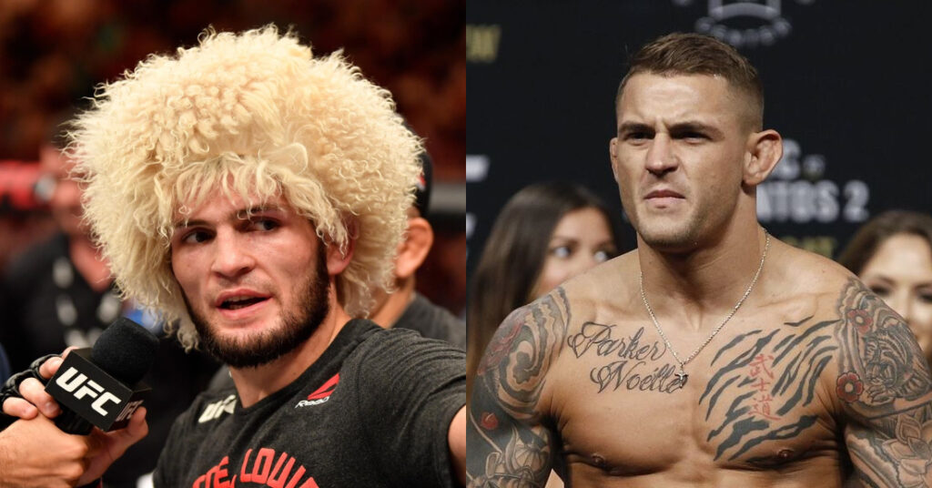 Khabib wróży Poirierowi koniec kariery: „Jeśli ten przełącznik kliknie raz, nigdy nie wróci. Myślę, że on właśnie go przełączył”