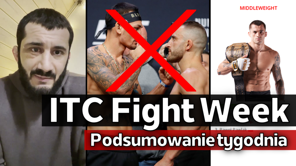 ITC Fight Week #14 – Mamed o stanie zdrowia | KSW wprowadza rankingi | Holloway kontuzjowany