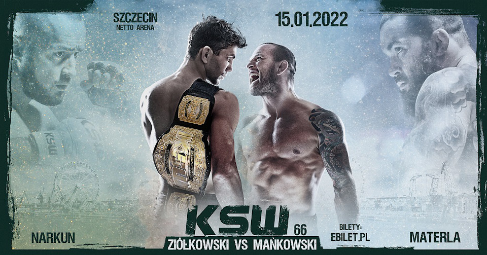 KSW 66: Ziółkowski vs. Mańkowski – karta walk. Gdzie i jak oglądać?