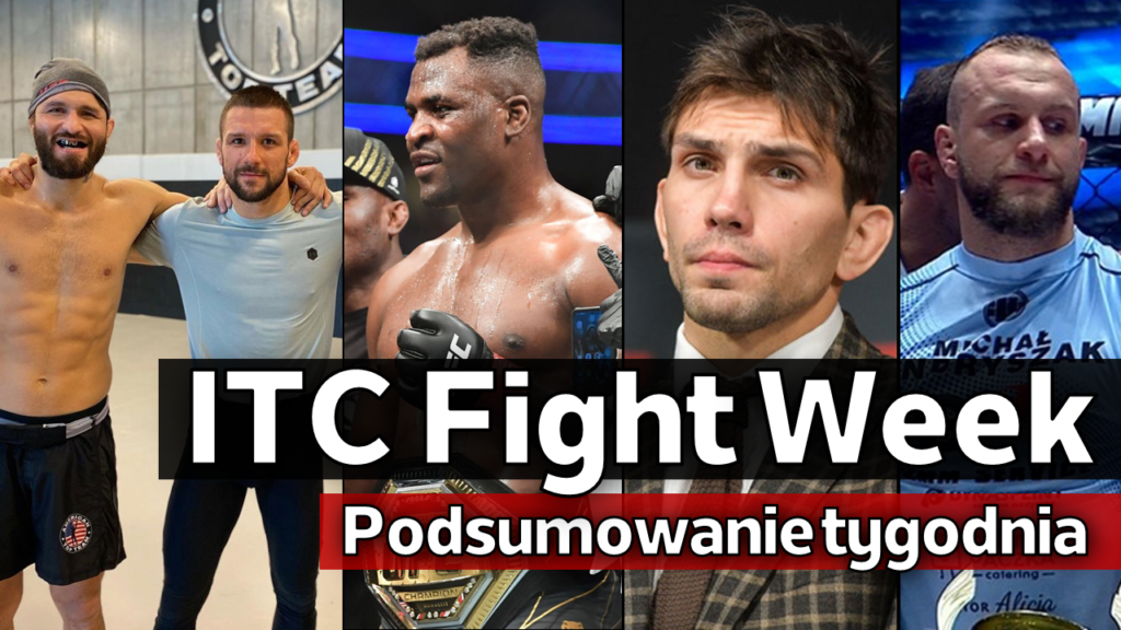 ITC Fight Week #16 – UFC zainteresowane Ziółkowskim | Gamrot pomoże Masvidalowi | UFC 270 | FEN 38