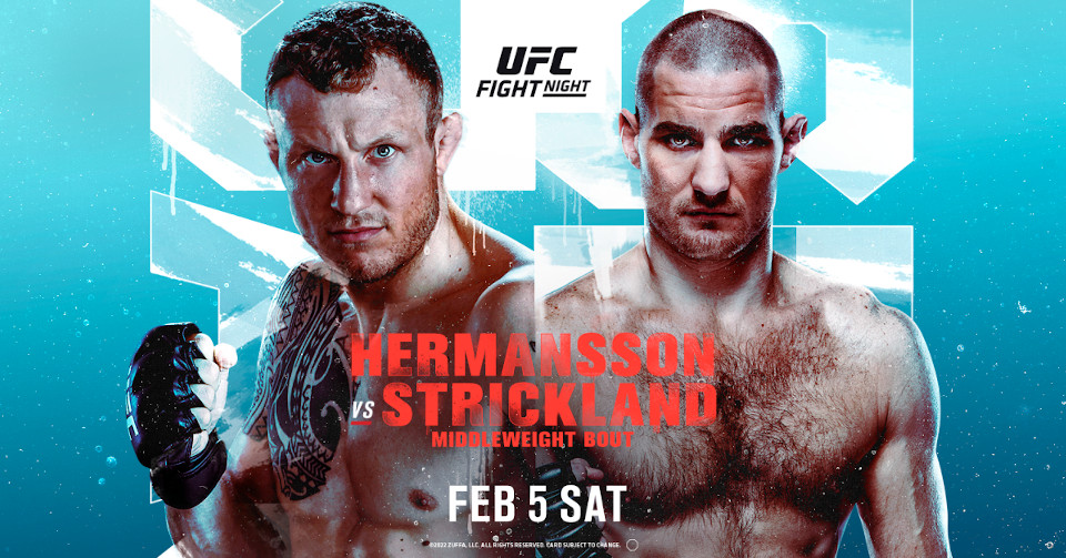 UFC Vegas 47: Hermansson vs. Strickland – wyniki gali