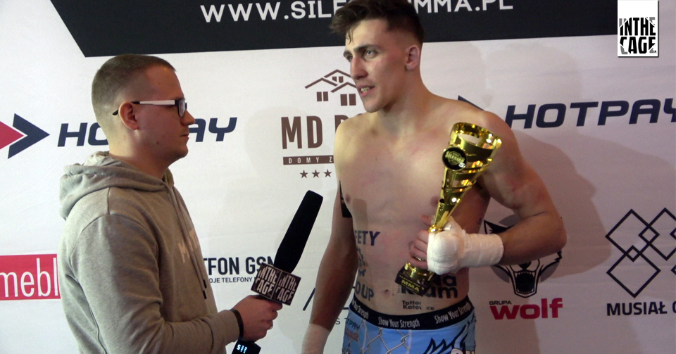 Piotr Łęcki po wygranej na Silesian MMA 5: Byłem pewny, że wygrałem, narożnik mnie uspokoił [WYWIAD]