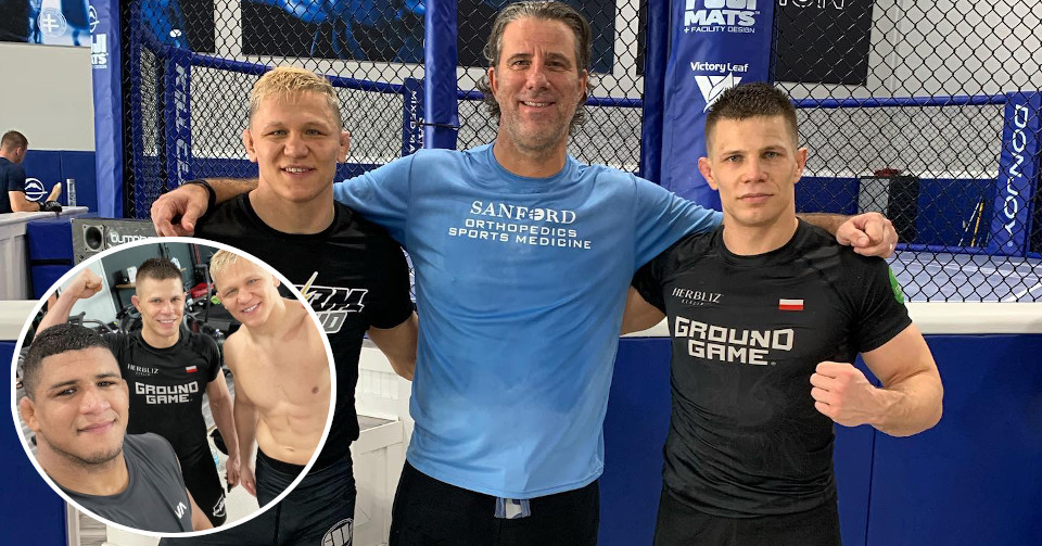 „Ciężkie treningi na pewno zaprocentują!” – Daniel Skibiński i Marcin Held na macie w Sanford MMA