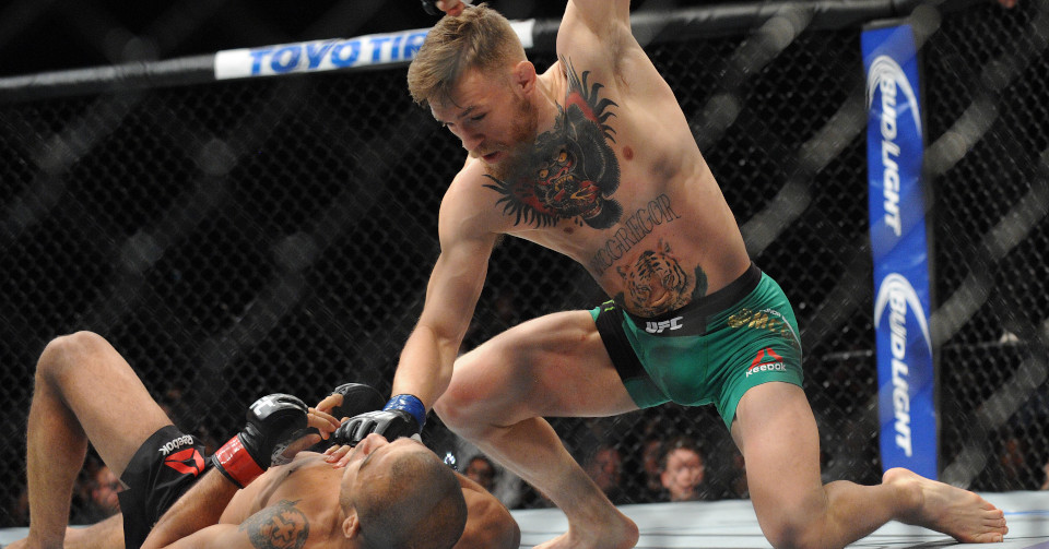 Conor McGregor przekonany, że ma najlepsze ground and pound: „Właśnie dlatego moi przeciwnicy wychodzą porozcinani”