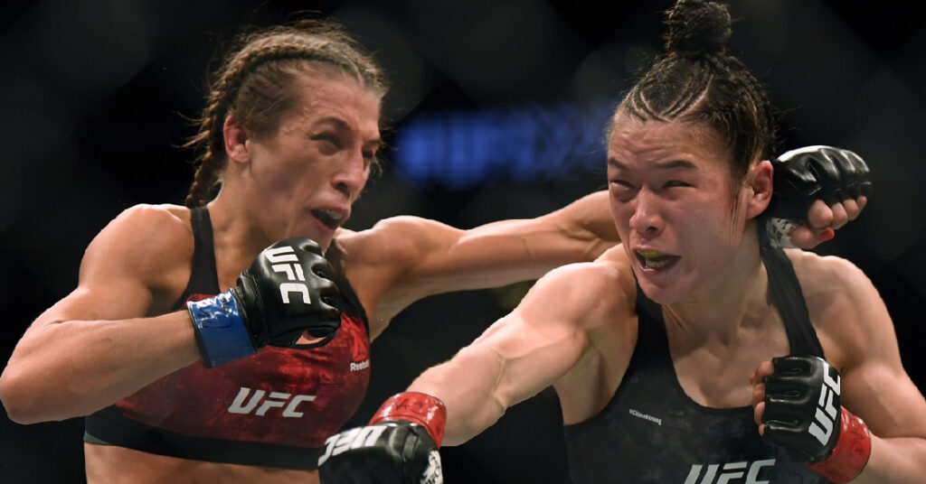 Joanna Jędrzejczyk dąży do rewanżu z Weili Zhang: „Liczę, że uda mi się z nią zmierzyć wcześniej niż w sierpniu”