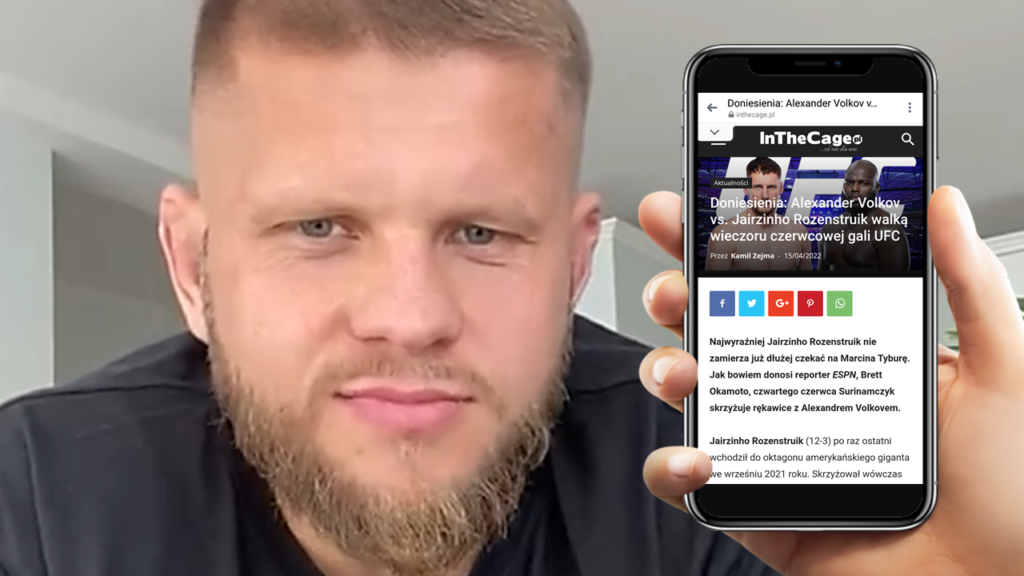 Marcin Tybura niepewny daty powrotu do oktagonu. „Była propozycja, ale…”