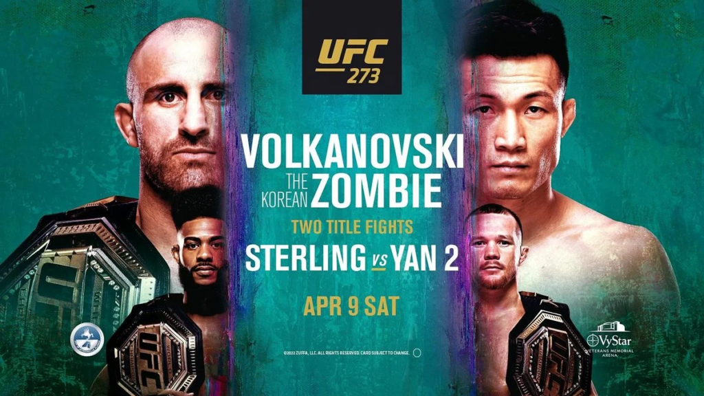 UFC 273: Volkanovski vs. Jung – wyniki gali