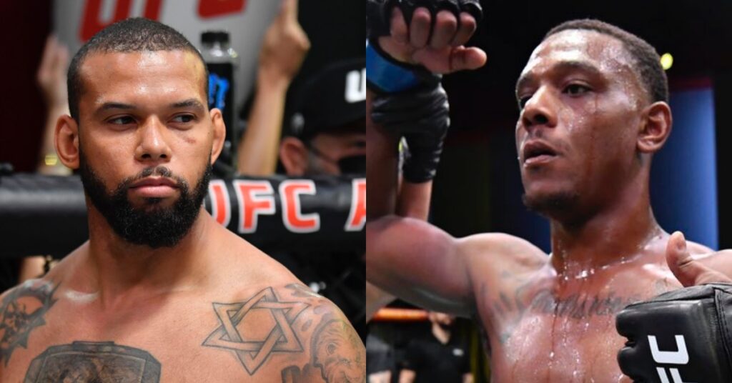 Starcie Thiago Santos vs. Jamahal Hill walką wieczoru sierpniowej gali UFC